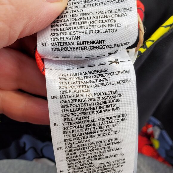 Adidas Sports Bra Women’s Size 2XLC Medium Support Multicolored HE9849 … - Picture 7 of 8